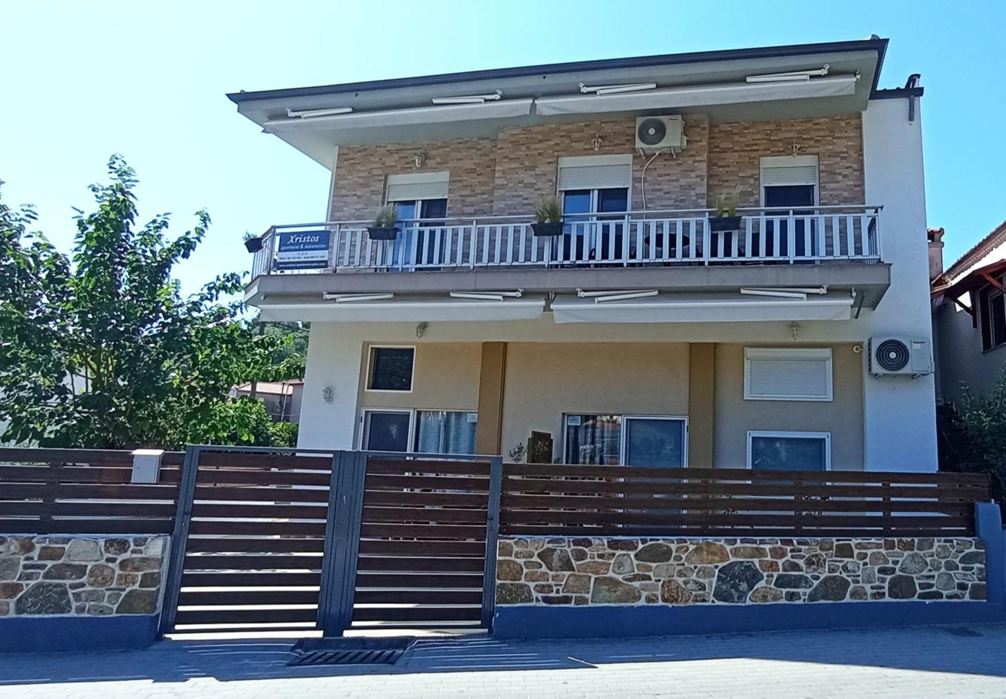 Xristos Apartment And Maisonettes Sykia Chalkidikis Exteriör bild